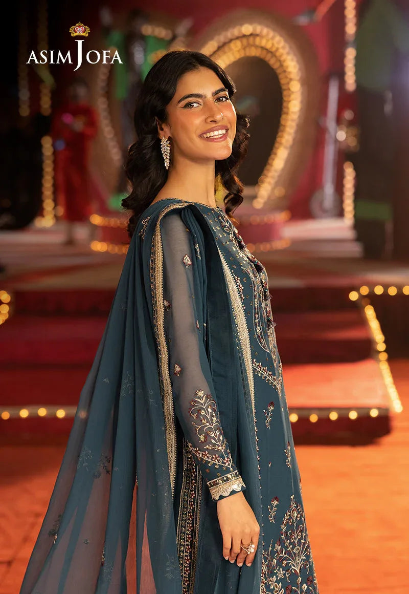 Asim Jofa | Luxury Festive Rejoice | AJLFF-15 - Rang-e-Khaas