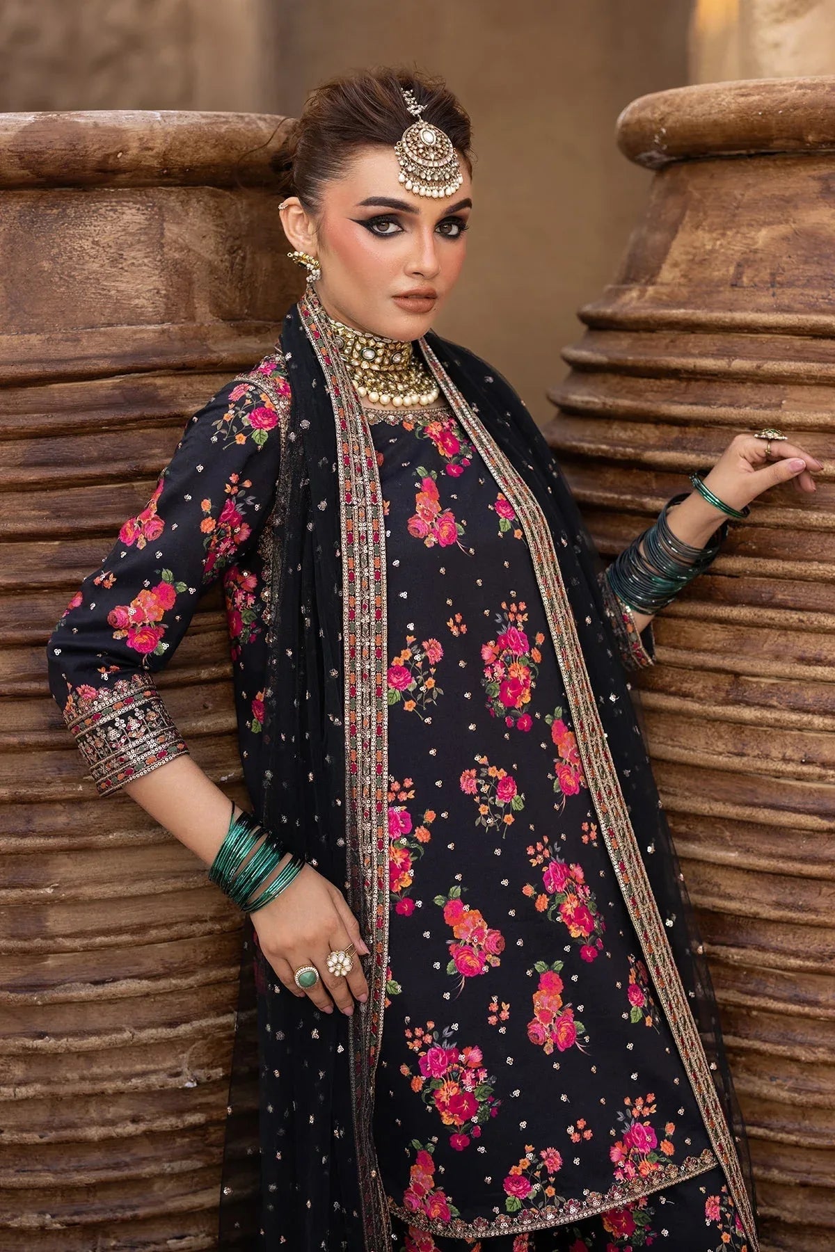 Charizma | Festive Pret | CMA-5-029A - Rang-e-Khaas