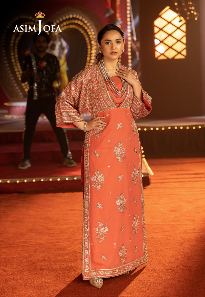 Asim Jofa | Luxury Festive Rejoice | AJLFF-14 - Rang-e-Khaas