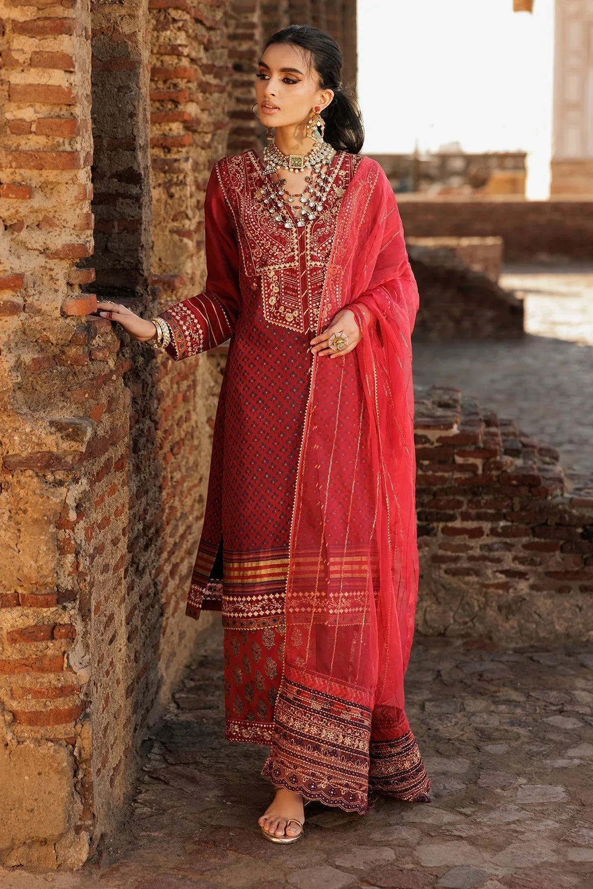 Charizma | Festive Pret | CMA-5-28 - Rang-e-Khaas