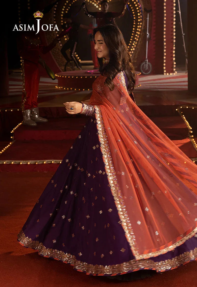 Asim Jofa | Luxury Festive Rejoice | AJLFF-01 - Rang-e-Khaas