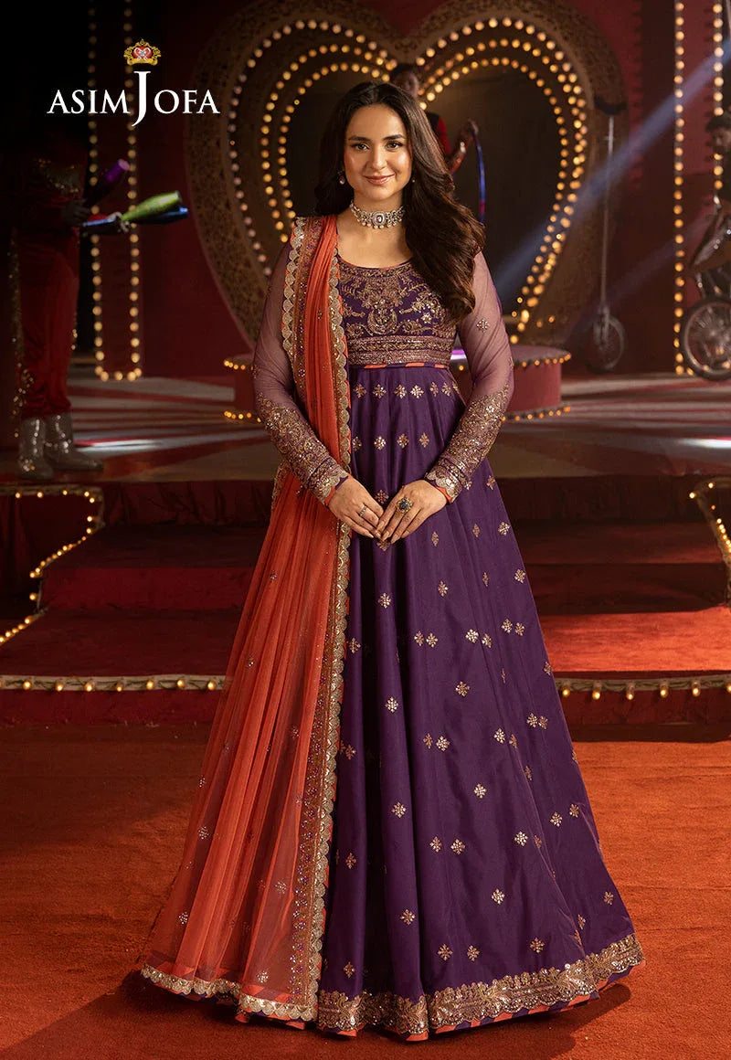 Asim Jofa | Luxury Festive Rejoice | AJLFF-01 - Rang-e-Khaas