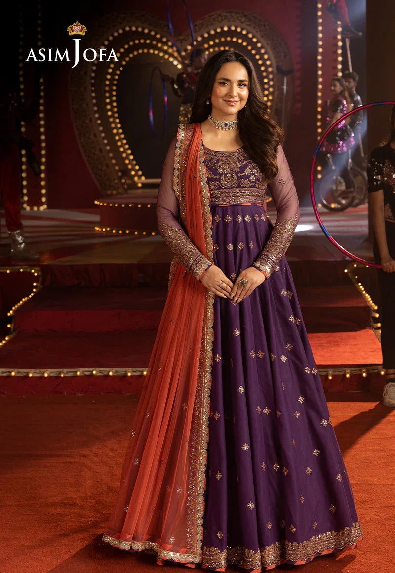 Asim Jofa | Luxury Festive Rejoice | AJLFF-01 - Rang-e-Khaas