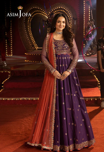 Asim Jofa | Luxury Festive Rejoice | AJLFF-01 - Rang-e-Khaas