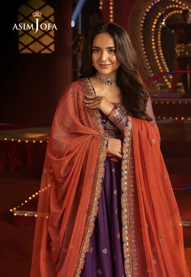 Asim Jofa | Luxury Festive Rejoice | AJLFF-01 - Rang-e-Khaas
