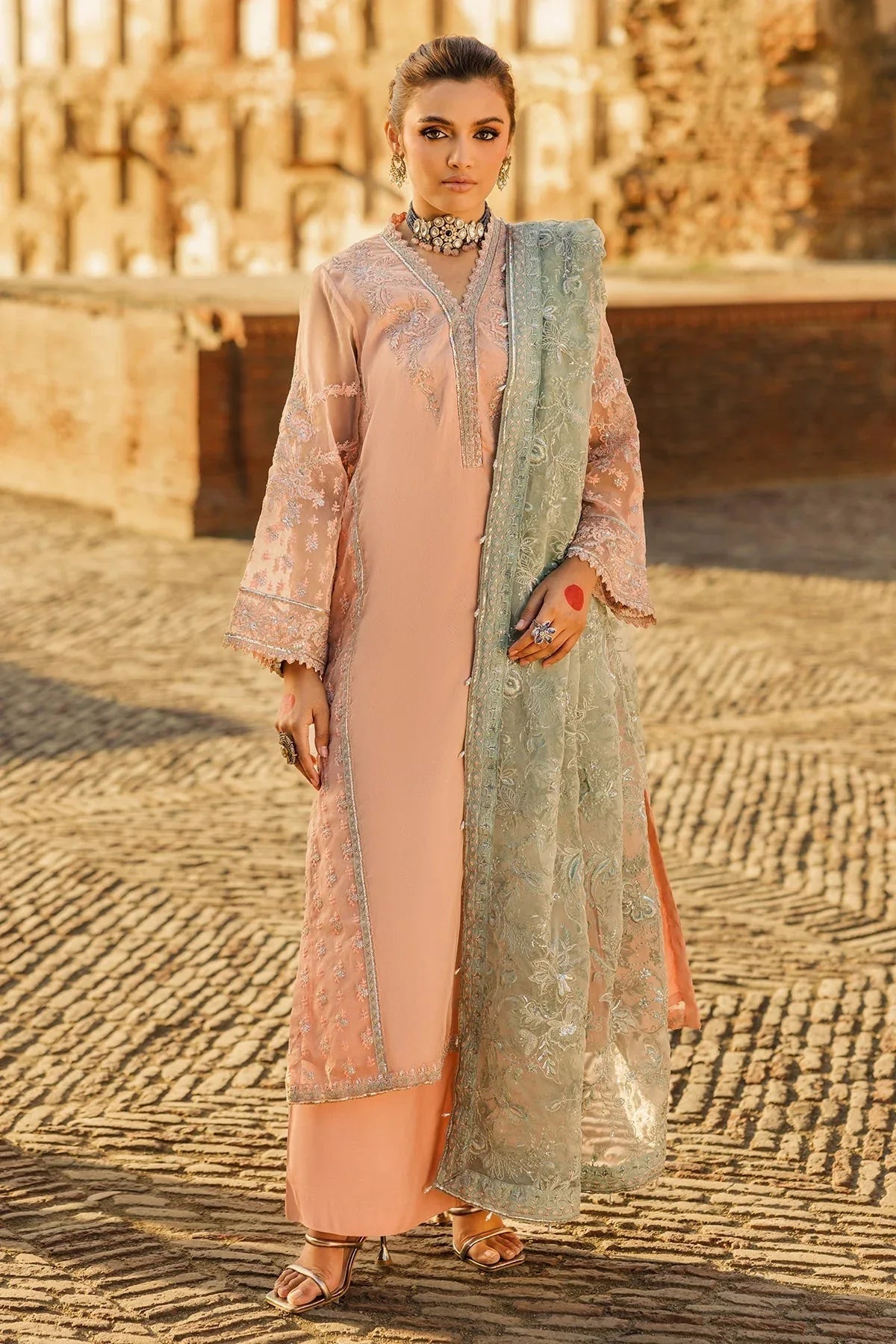 Charizma | Festive Pret | CMA-5-037 P - Rang-e-Khaas
