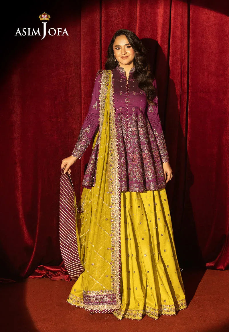 Asim Jofa | Luxury Festive Rejoice | AJLFF-17 - Rang-e-Khaas