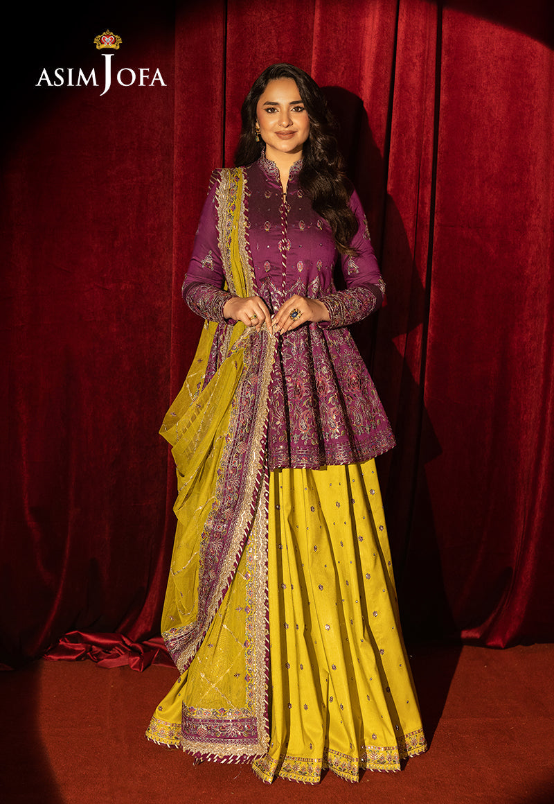 Asim Jofa | Luxury Festive Rejoice | AJLFF-17 - Rang-e-Khaas