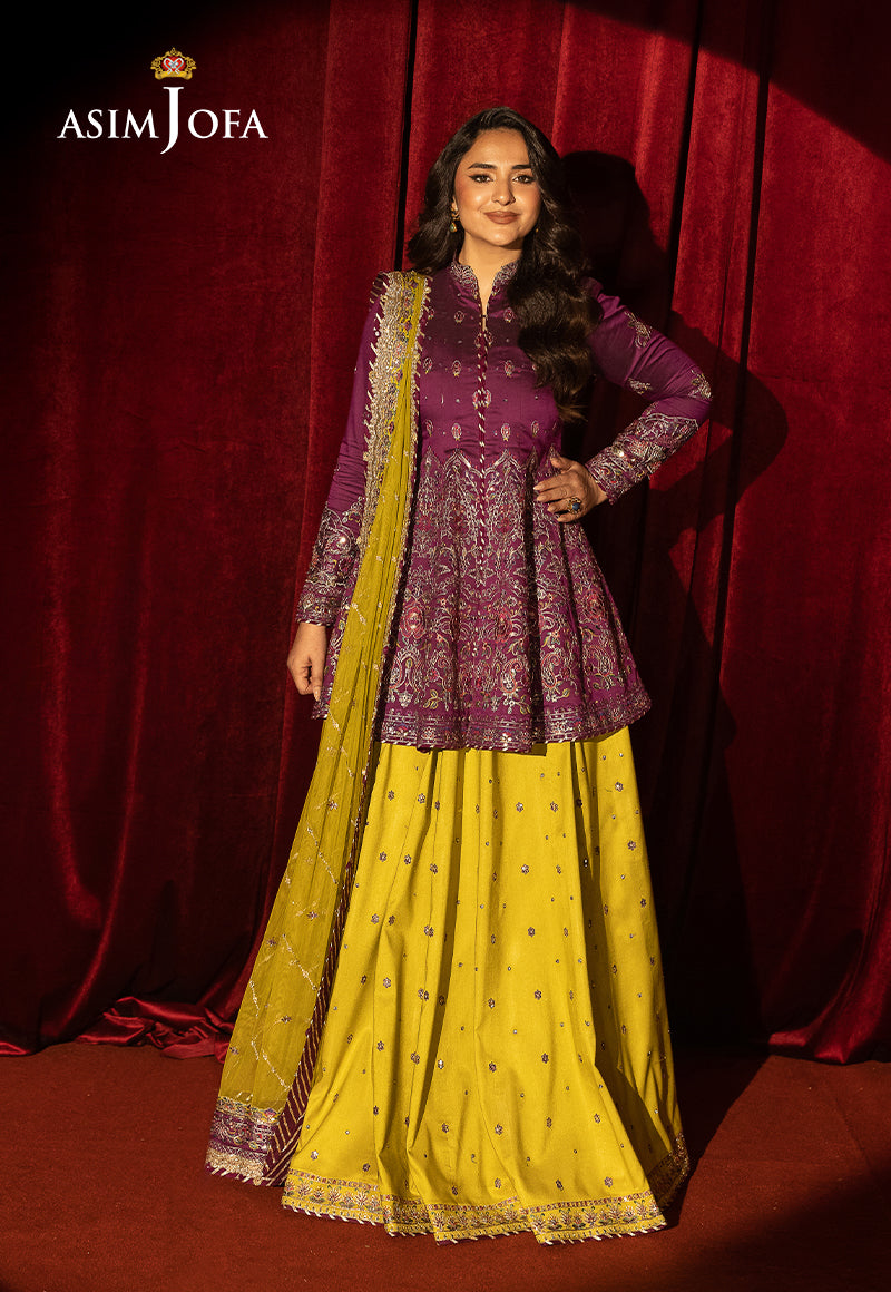 Asim Jofa | Luxury Festive Rejoice | AJLFF-17 - Rang-e-Khaas