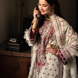 Asim Jofa | Pashmina | Embroidered Twill | AJKI-08