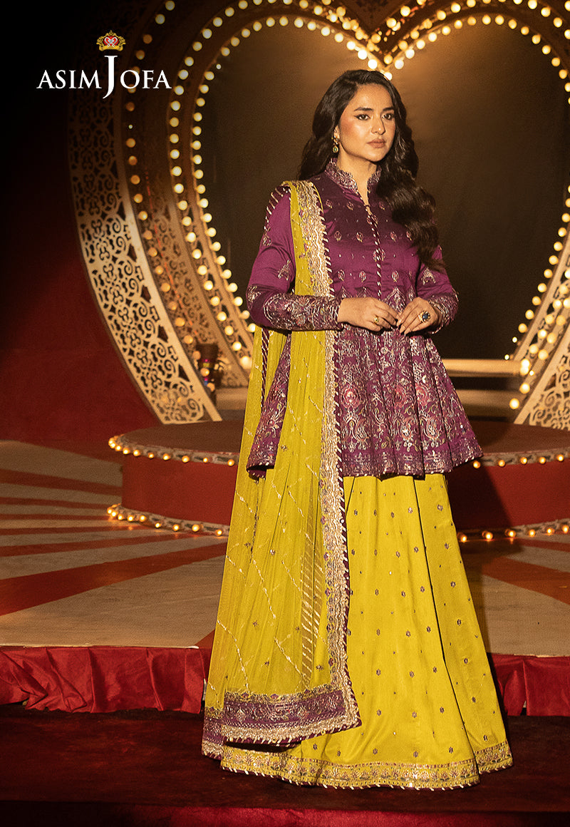 Asim Jofa | Luxury Festive Rejoice | AJLFF-17 - Rang-e-Khaas