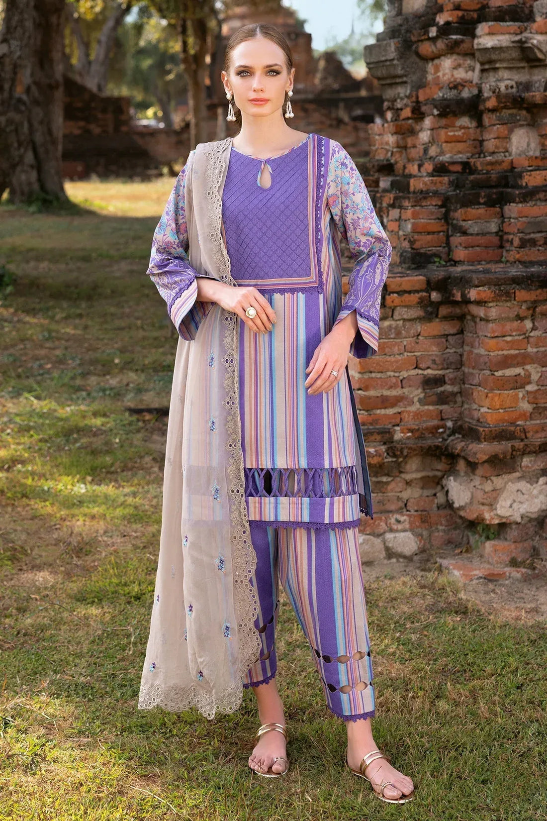 Charizma | Print Melody 25 | PM5-02 - Rang-e-Khaas