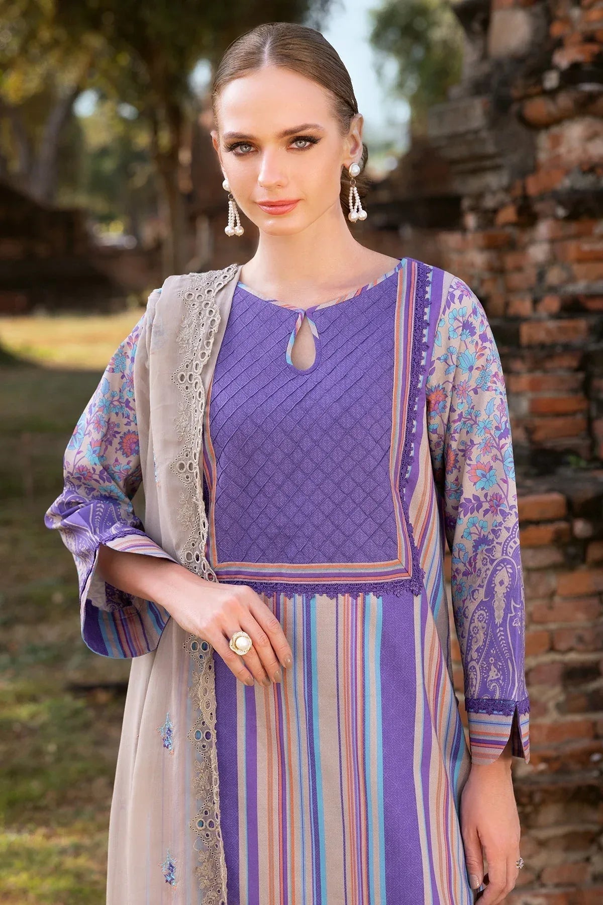 Charizma | Print Melody 25 | PM5-02 - Rang-e-Khaas