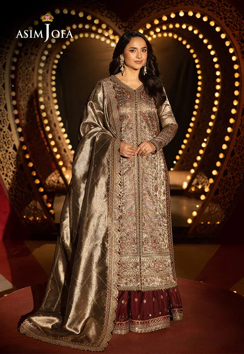 Asim Jofa | Luxury Festive Rejoice | AJLFF-09 - Rang-e-Khaas
