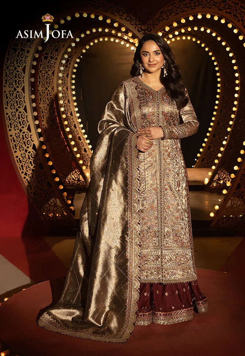 Asim Jofa | Luxury Festive Rejoice | AJLFF-09 - Rang-e-Khaas