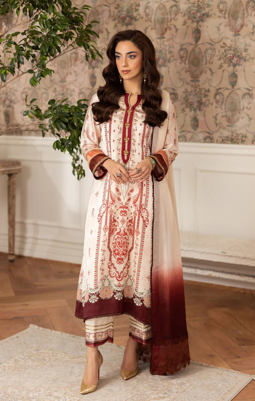 Maya | Eloura Silk Pret 25 | SAPHIRA - Rang-e-Khaas