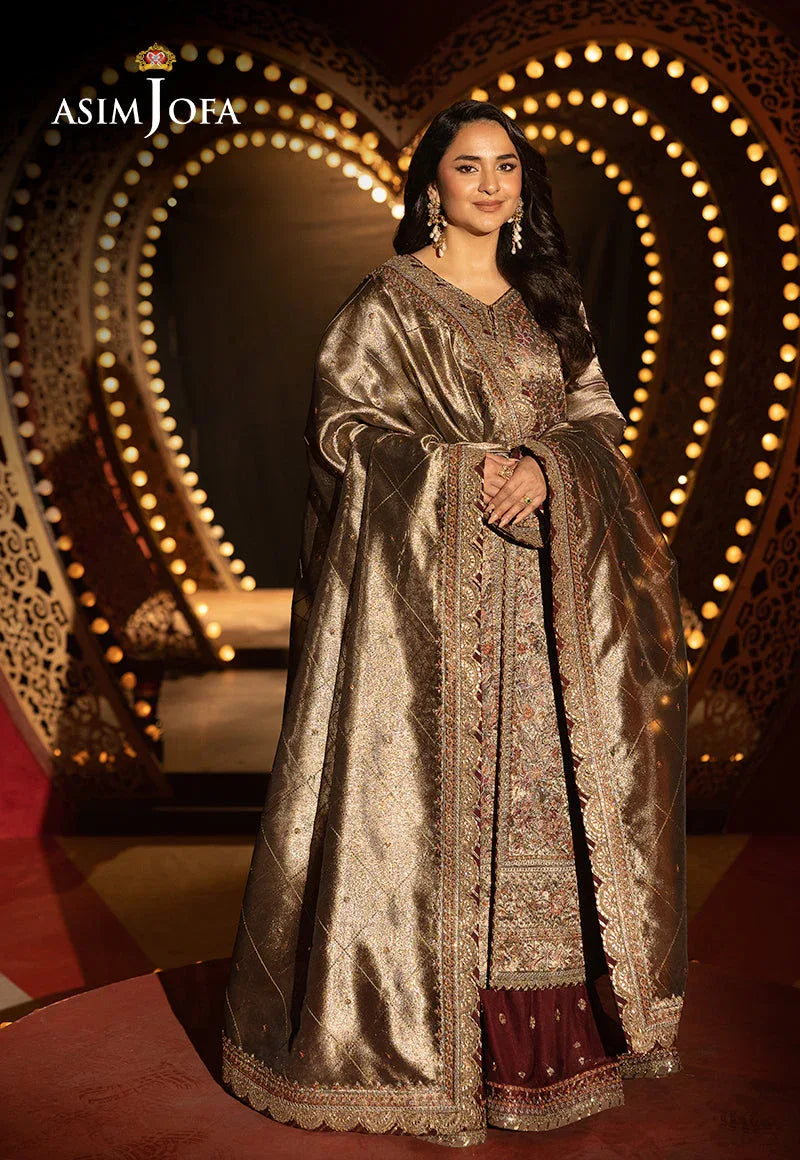 Asim Jofa | Luxury Festive Rejoice | AJLFF-09 - Rang-e-Khaas