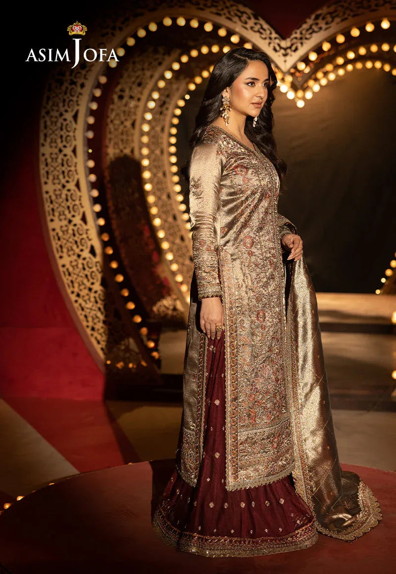 Asim Jofa | Luxury Festive Rejoice | AJLFF-09 - Rang-e-Khaas