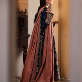 Asim Jofa | Pashmina | Embroidered Twill | AJKI-03
