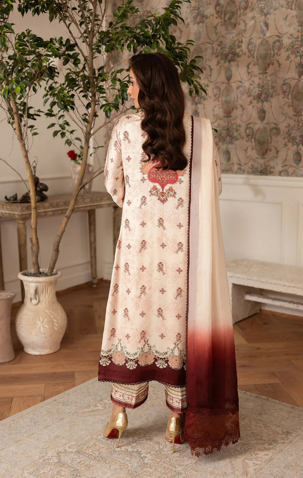 Maya | Eloura Silk Pret 25 | SAPHIRA - Rang-e-Khaas