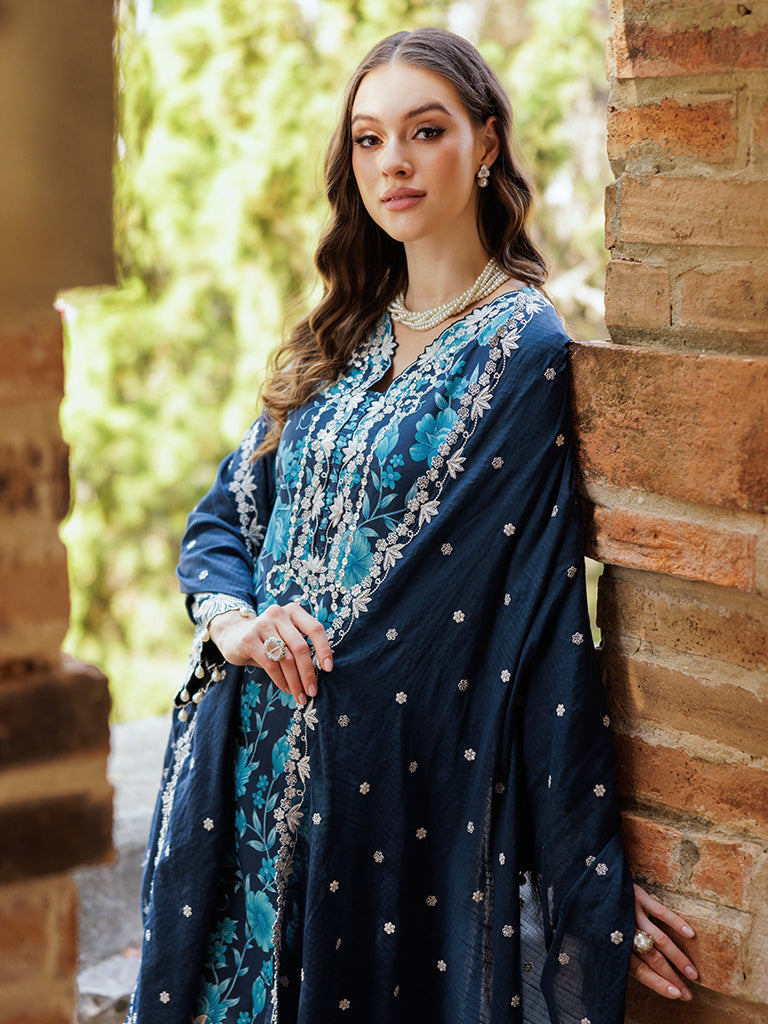 Rajbari | Floral Symphony Lawn 25 | RB-12