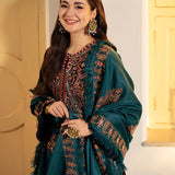 Asim Jofa | Pashmina | Embroidered Twill | AJKI-06