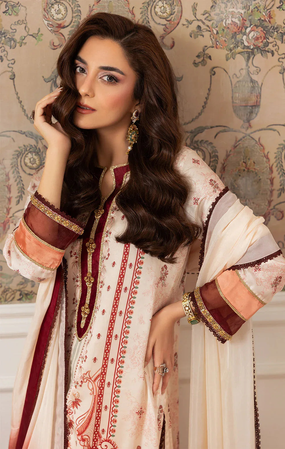 Maya | Eloura Silk Pret 25 | SAPHIRA - Rang-e-Khaas