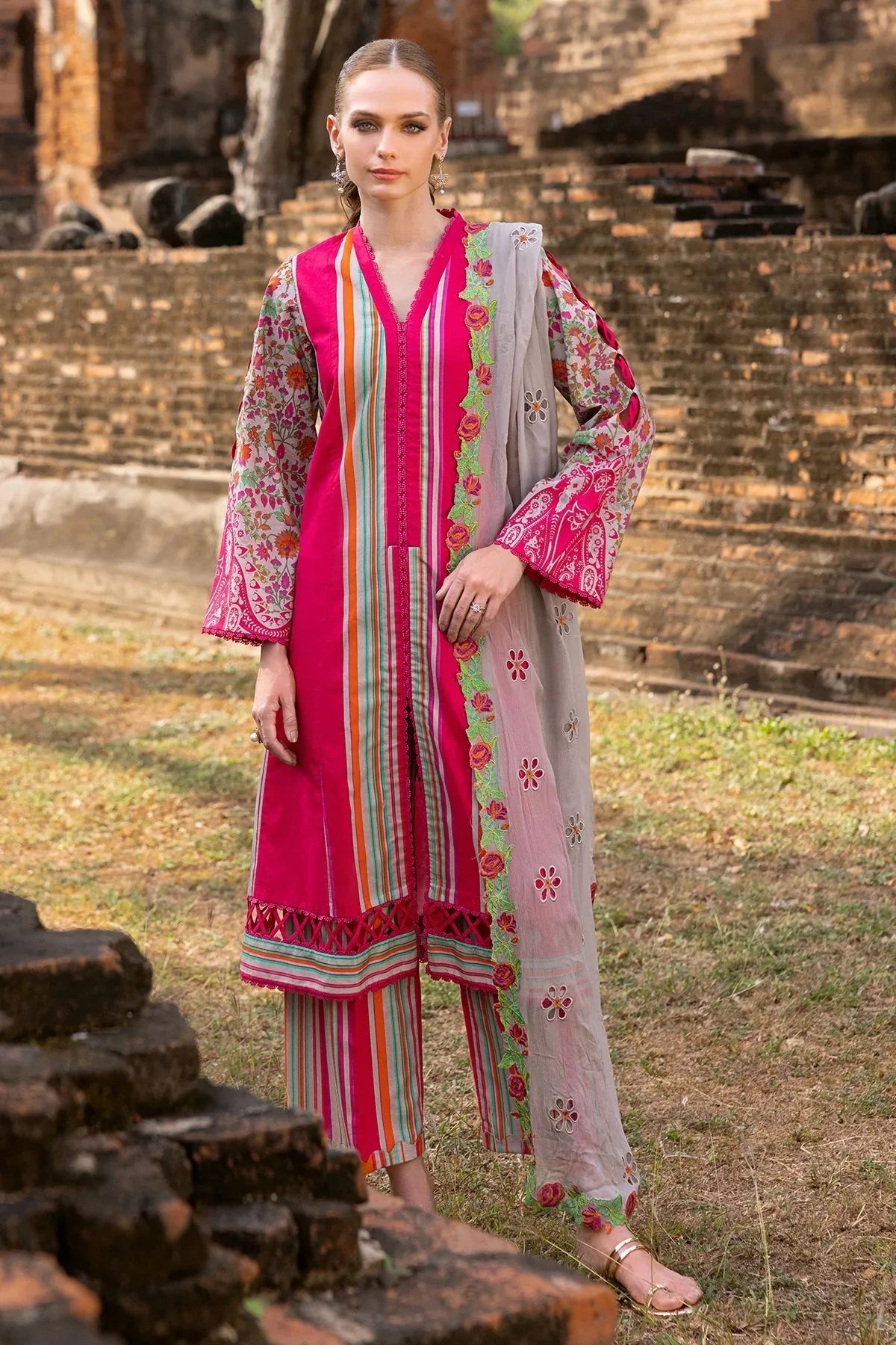 Charizma | Print Melody 25 | PM5-07 - Rang-e-Khaas