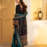 Asim Jofa | Pashmina | Embroidered Twill | AJKI-06