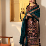Asim Jofa | Pashmina | Embroidered Twill | AJKI-06