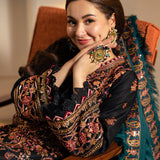 Asim Jofa | Pashmina | Embroidered Twill | AJKI-06
