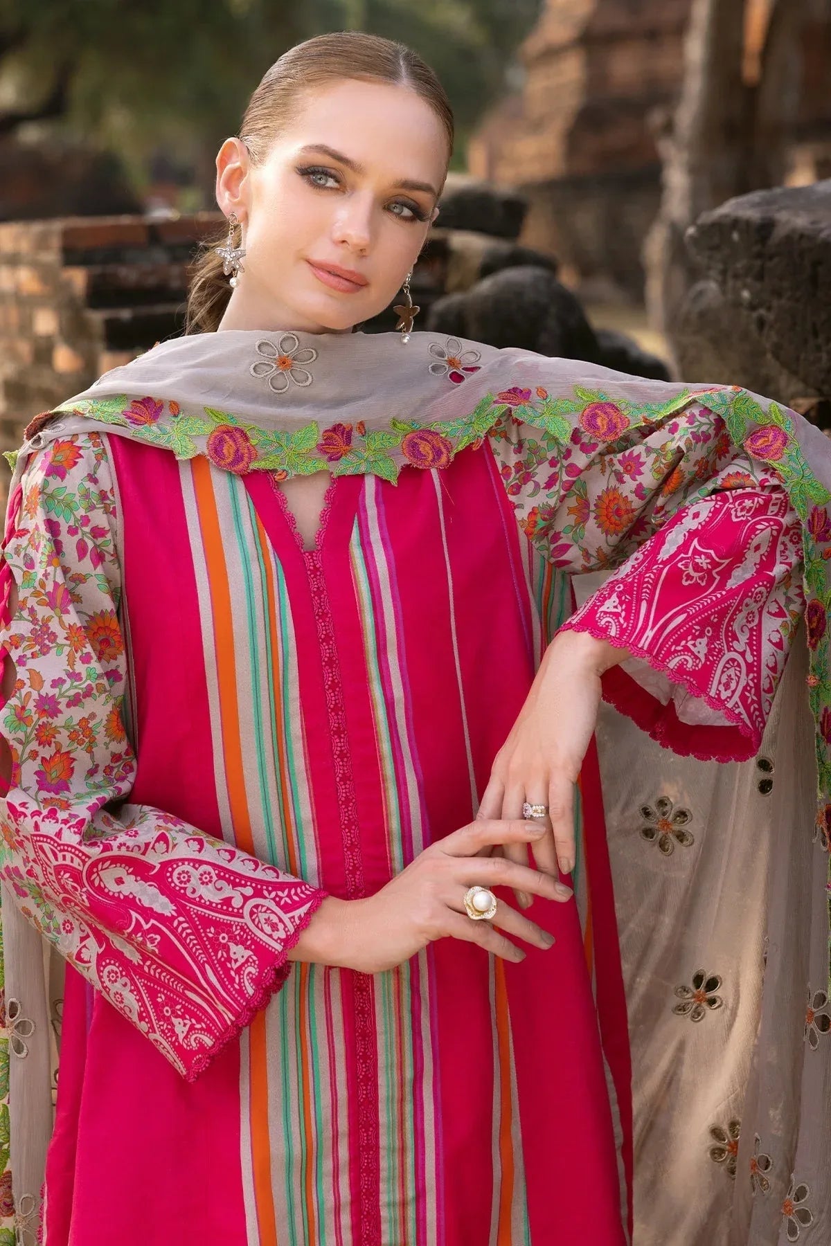 Charizma | Print Melody 25 | PM5-07 - Rang-e-Khaas