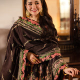 Asim Jofa | Pashmina | Embroidered Twill | AJKI-09
