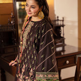 Asim Jofa | Pashmina | Embroidered Twill | AJKI-09