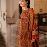 Asim Jofa | Pashmina | Embroidered Twill | AJKI-07