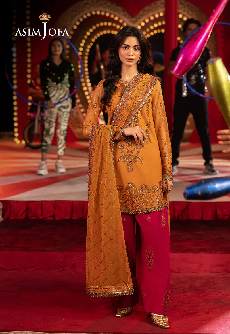 Asim Jofa | Luxury Festive Rejoice | AJLFF-05 - Rang-e-Khaas
