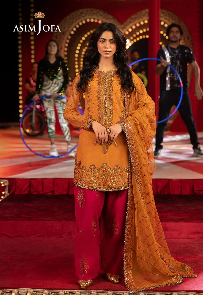 Asim Jofa | Luxury Festive Rejoice | AJLFF-05 - Rang-e-Khaas