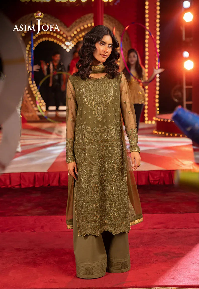 Asim Jofa | Festive Collection 25 | AJLLF-14 - Rang-e-Khaas