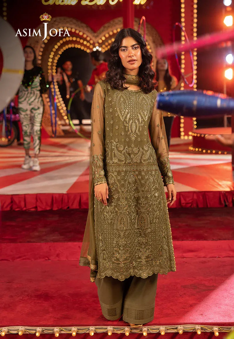 Asim Jofa | Festive Collection 25 | AJLLF-14 - Rang-e-Khaas