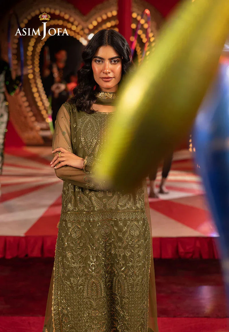 Asim Jofa | Festive Collection 25 | AJLLF-14 - Rang-e-Khaas