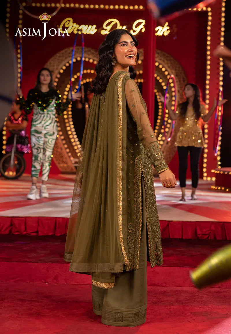 Asim Jofa | Festive Collection 25 | AJLLF-14 - Rang-e-Khaas
