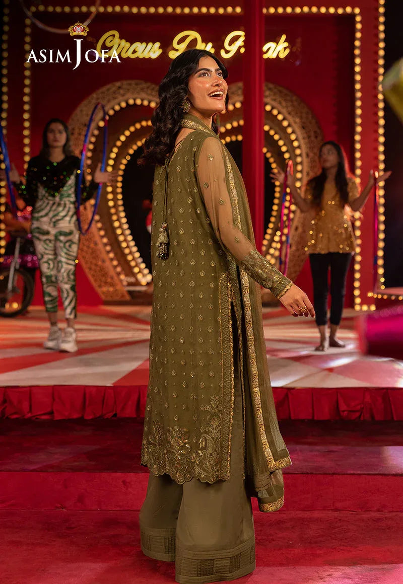 Asim Jofa | Festive Collection 25 | AJLLF-14 - Rang-e-Khaas