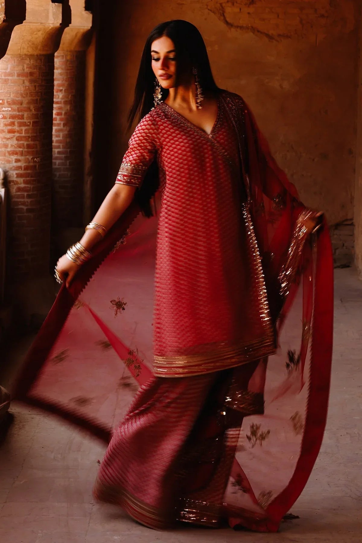 Charizma | Fumee Luxury Chiffon |CMA-5-134A - Rang-e-Khaas