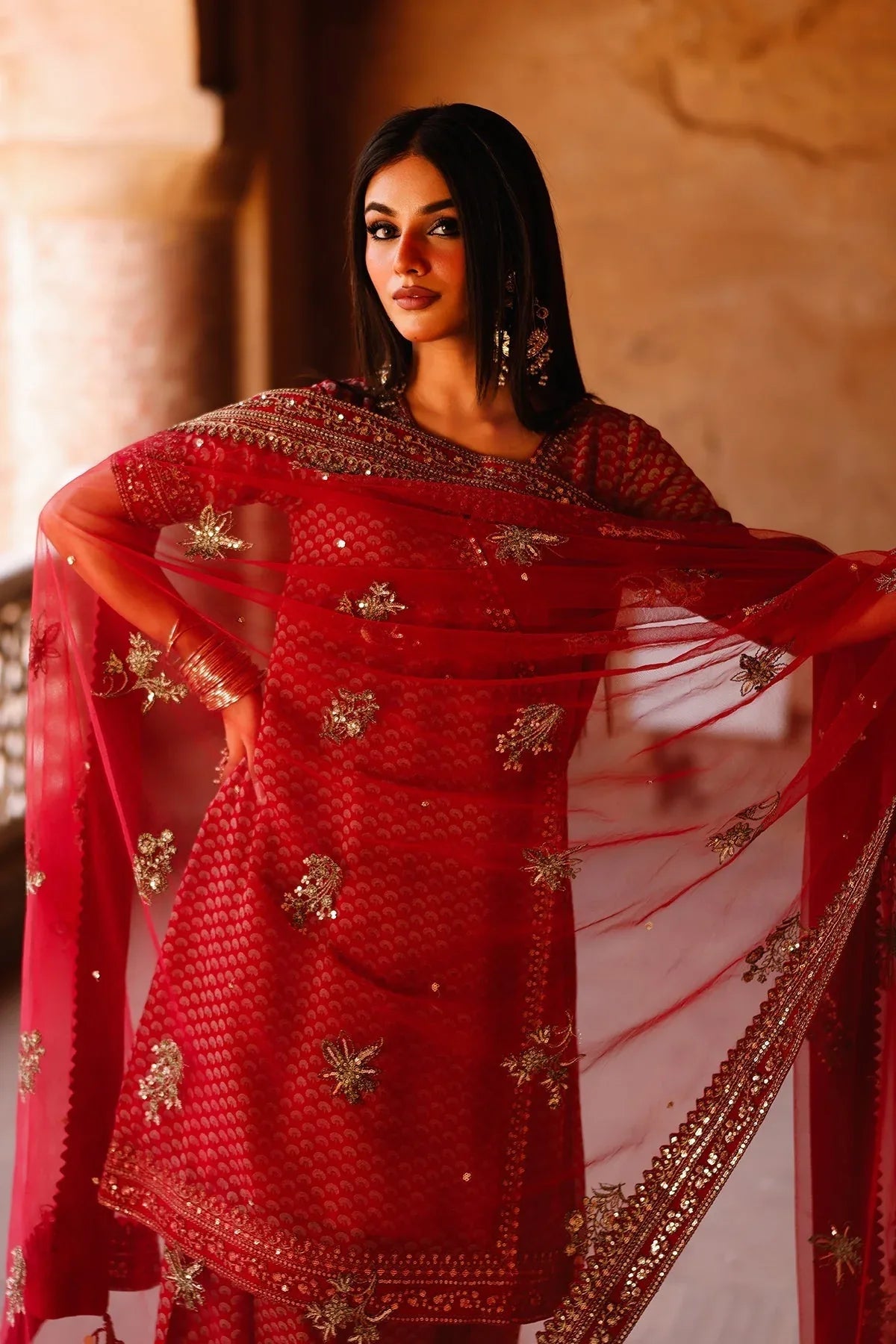 Charizma | Fumee Luxury Chiffon |CMA-5-134A - Rang-e-Khaas