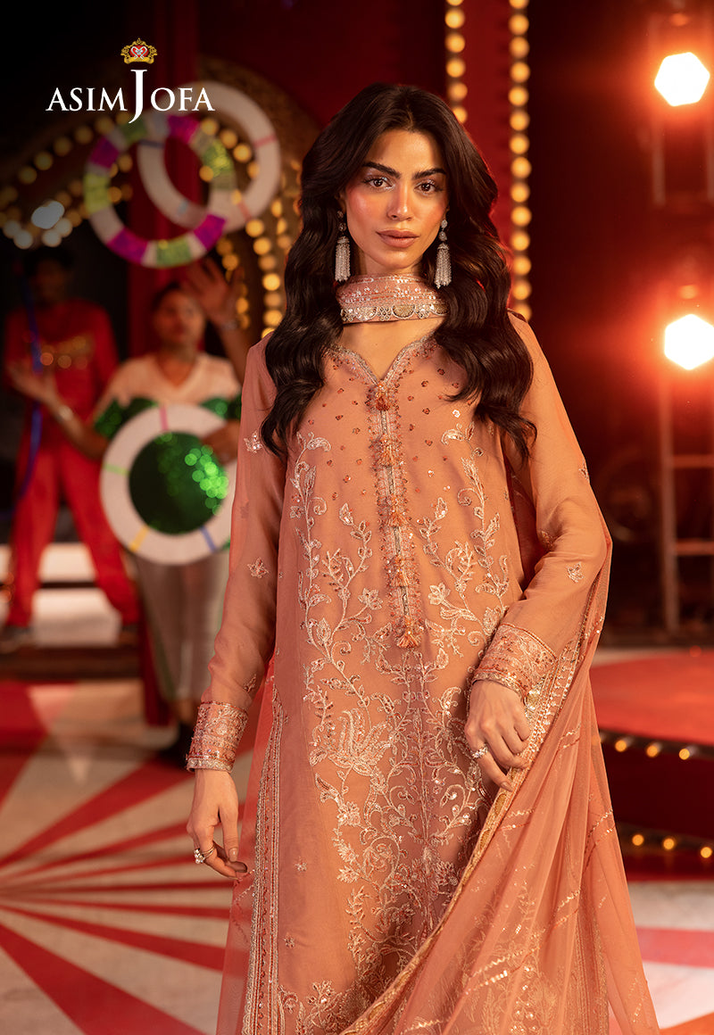 Asim Jofa | Luxury Festive Rejoice | AJLFF-16 - Rang-e-Khaas