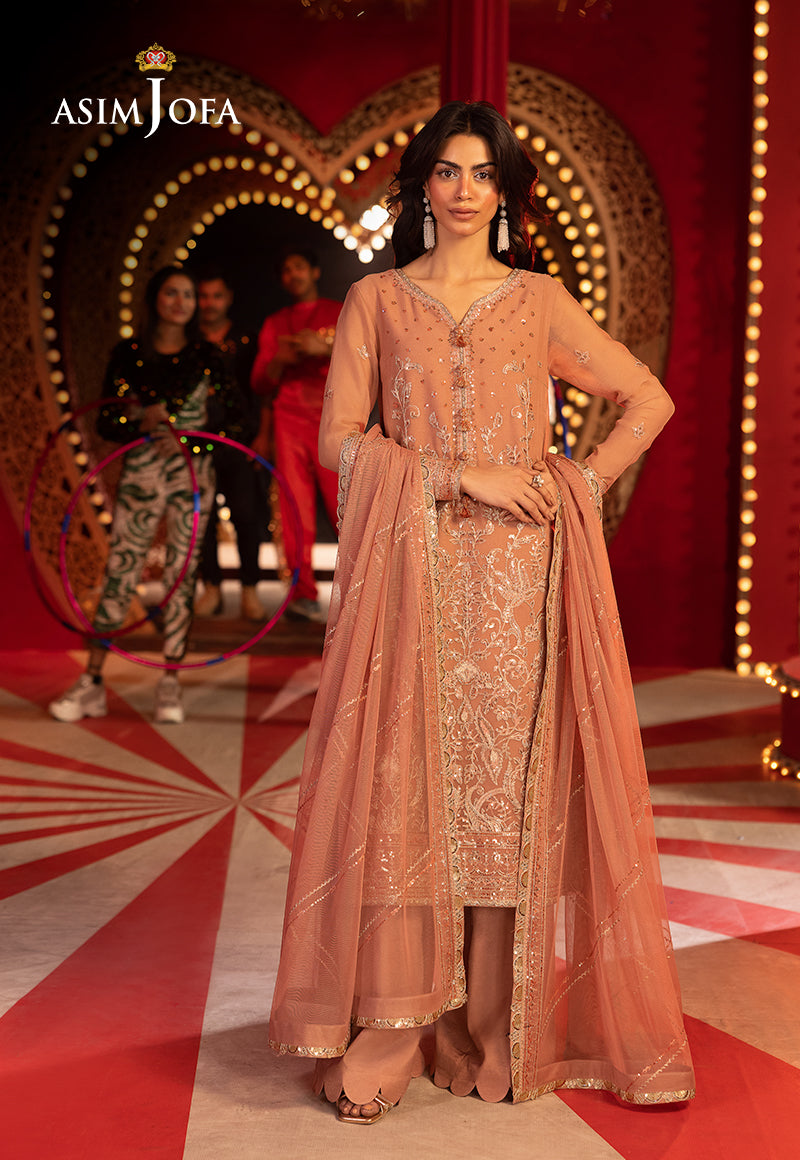 Asim Jofa | Luxury Festive Rejoice | AJLFF-16 - Rang-e-Khaas