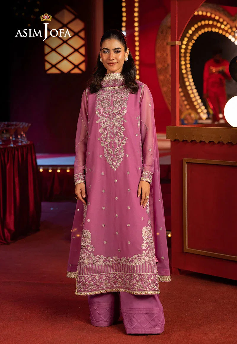Asim Jofa | Luxury Festive Rejoice | AJLFF-07 - Rang-e-Khaas