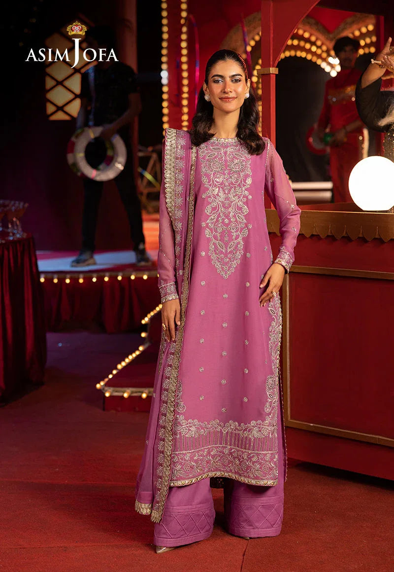 Asim Jofa | Luxury Festive Rejoice | AJLFF-07 - Rang-e-Khaas