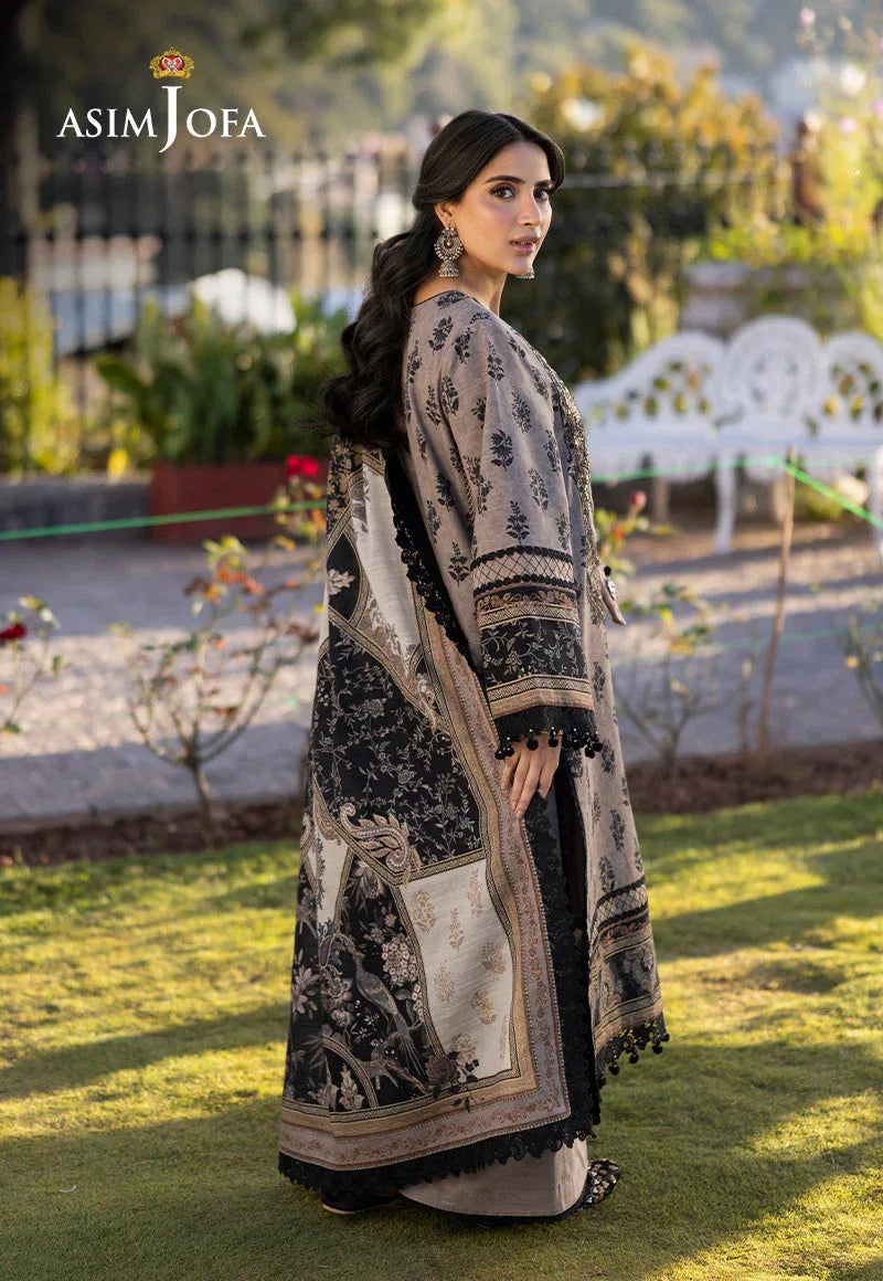 Asim Jofa | Winter Collection 24 | AJUW-08 - Rang-e-Khaas