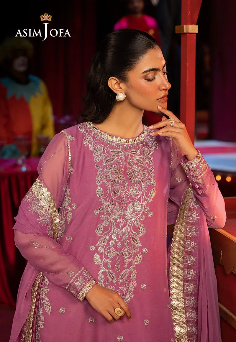 Asim Jofa | Luxury Festive Rejoice | AJLFF-07 - Rang-e-Khaas